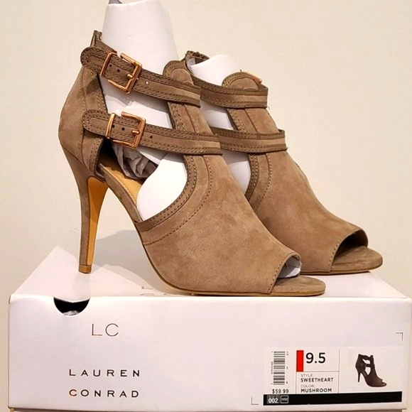 Open Toe Heels - Picture 2 of 5